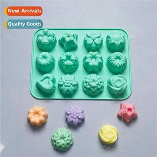 419 Chocolate Mold anhua Mousse licone Grass Candy Biscu