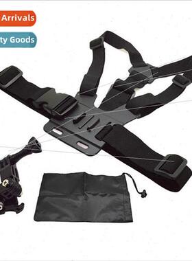 适用gopro sports camera chest strap b chest strap with 3-way