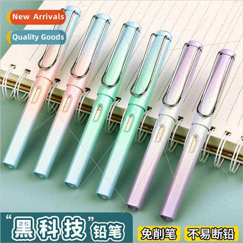 Gradient Color Sharpener Pencils Inkless Pencil Posive Penci