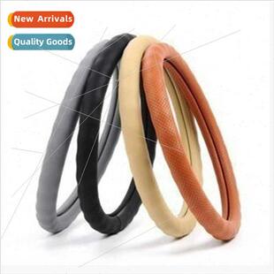 Steering Wheel Cover Car Handle Cover PU Leather Steering Wh