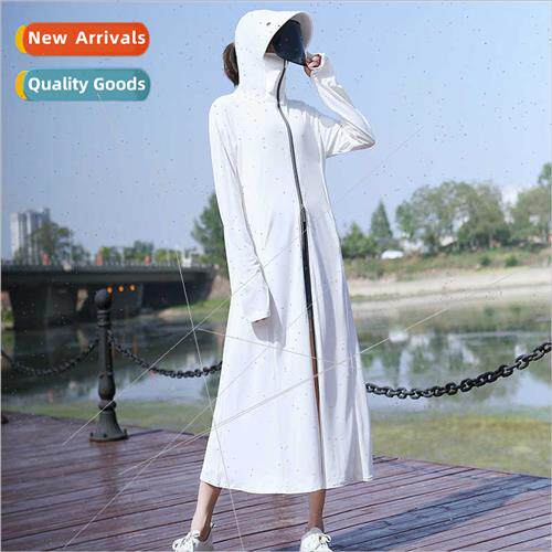Summer new sunscreen clothing whole body sunshade ladies lon