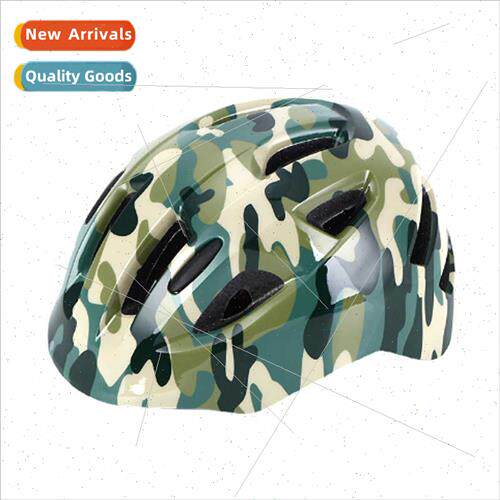 Children helmet cartoon bicycle helmet roller skating studen