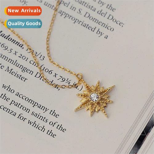 s925 silver Europe accessories octomom diamond necklace popu