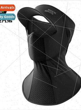 Cycling hood ice silk sunscreen mask full face spring summer