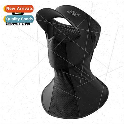 Cycling hood ice silk sunscreen mask full face spring summer
