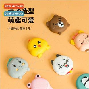 No punch cartoon silicone bumper pad home refrigerator cabin