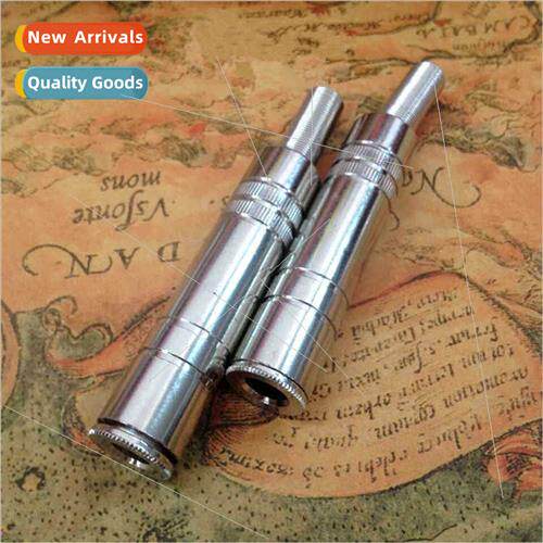 6.5 Hole Large 3-pole female cable 6.35 female metal audio c