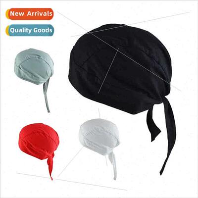 Cotton Monochrome Pirate Hat  Field Riding Bandana Japan Res