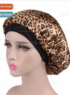 New wide-brimmed Satin Sleeping Cap Chemo Hat Hair Loss Cap
