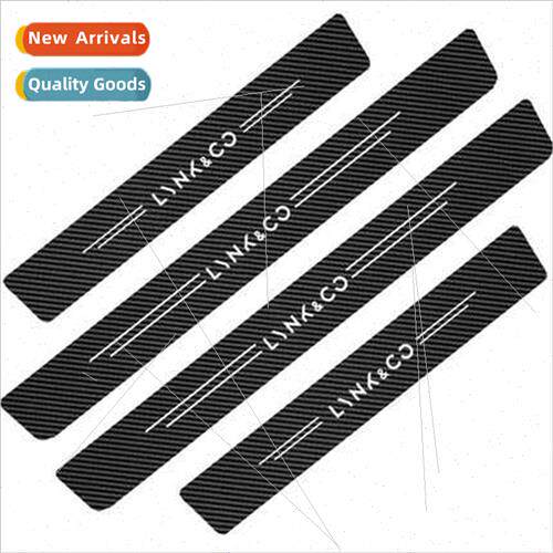 适用Link car threshold strip anti-stepping stickers new 01 0