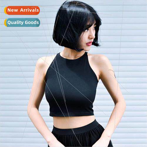 Women Yoga exercise tank top female anti-glare bustier halte