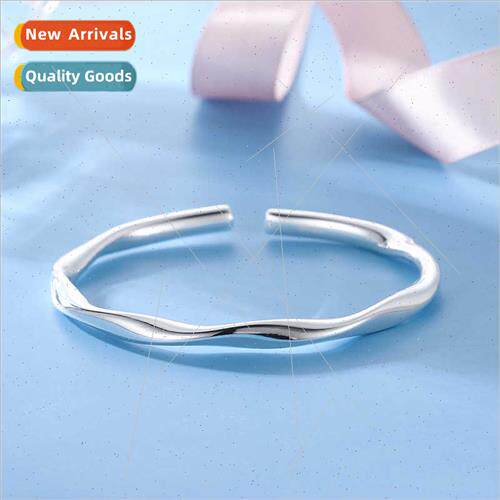 ring glossy solid silver bracelet 999 silver  hundred wh gir