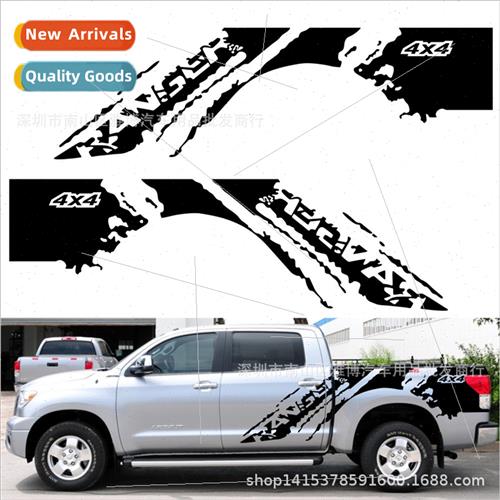 D-1579 Modified Pickup Offroad Stripe Sport Body Sticker 4x4