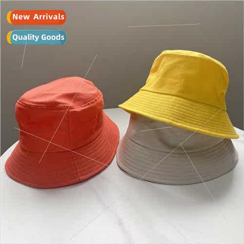 Korea cute ltle straw pot hat children fisherman hat leaf sm