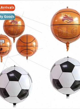 22 inch basketball soccer aluminum film balloon round ball r