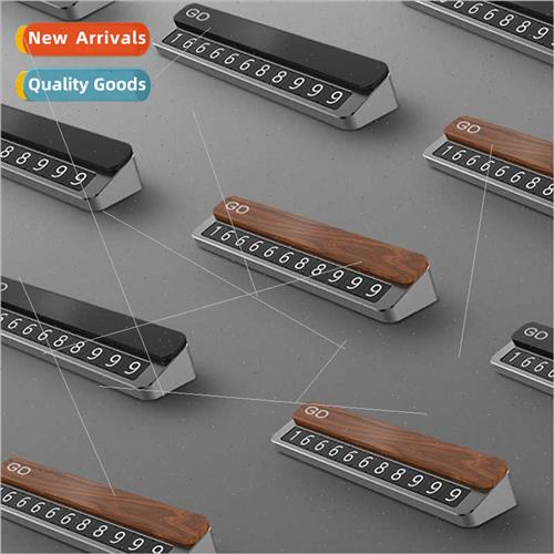 Car temporary parking number plate can hide number to move c