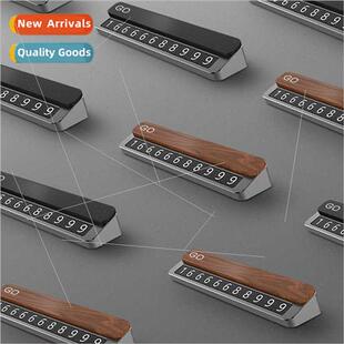 Car temporary parking number plate can hide number to move c