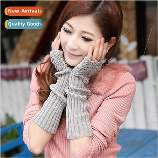 gloves new hollow fall knting scales winter fish 2022 women
