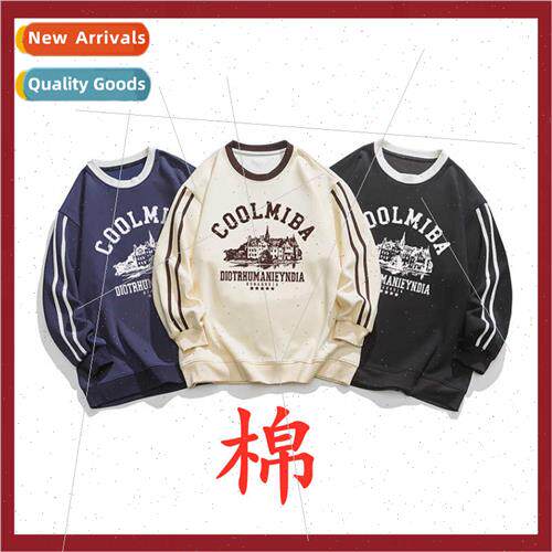 cotton casual sweater boys spring fall 2023 new round neck l