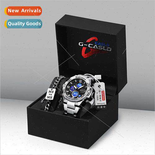 Casiou steel children watches students men heart electronic