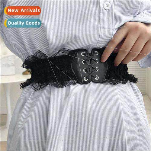 Korea girdle waist seal ladies lace elastic elastic binding