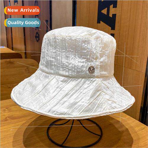 new Korean pleated fisherman hat breathable sunscreen spring