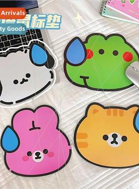 Cute ltle animal sweating speechless mouse pad small laptop