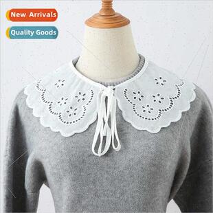 Fake collar cloud shoulder shawl collar lace lace lapel fals