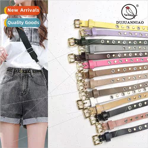 Women atmospheric eye belt fashion hollow decorative belt je