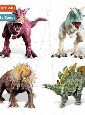 Classic Dinosaur Model Toys Oxosaurus Stegosaurus Triceratop