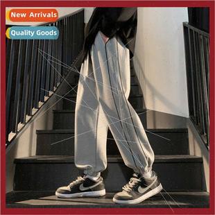 2023 spring handsome pants straight boys new Casual fall