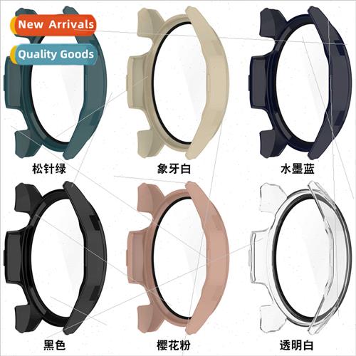 适用honor honor watch 4 pro case pc+tempered film all-in-one