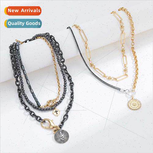 Autumn winter new mysticism multi-tap stacking necklace fema