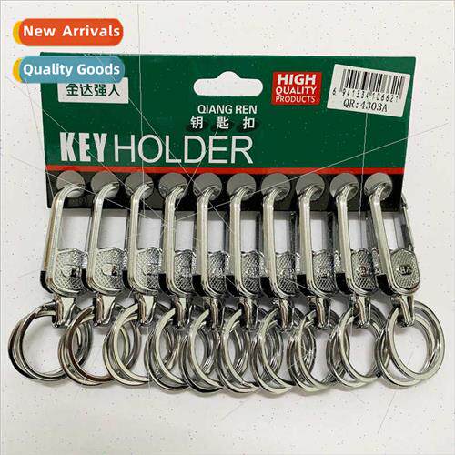 keychain men car key ring double ring simple generous key ha