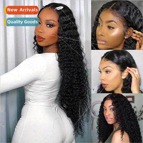 Europe Fashion Front Lace Wig Europe Small Curly Wrap Around