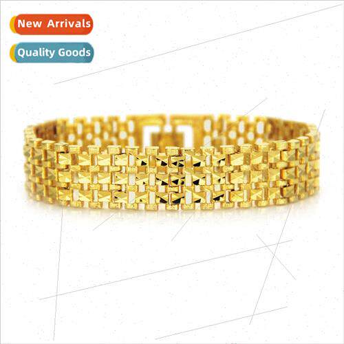 Jewellery Men Europe Hip Hop Vacuum Plated Geometric Bracele