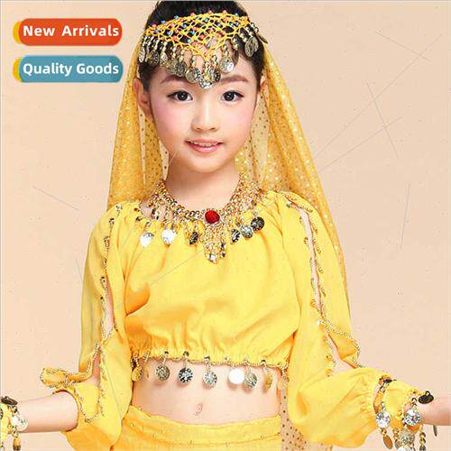 Belly Dance Dance Tops Lantern Long Sleeve Indian Dance Stag