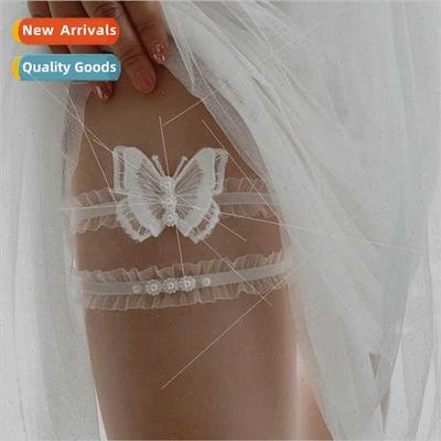 New Bridal Lace Garter Europe Wedding Accessories Sexy Bow G