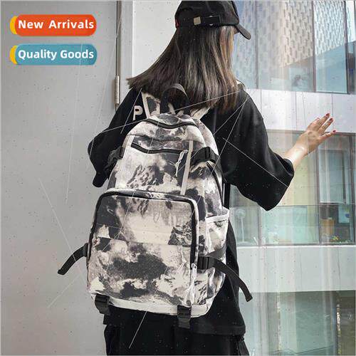 Korea new shoulder bag men women backpack schoolbag ride nd
