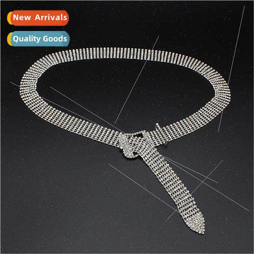 New full diamonds waist chain ladies pin buckle versatile be