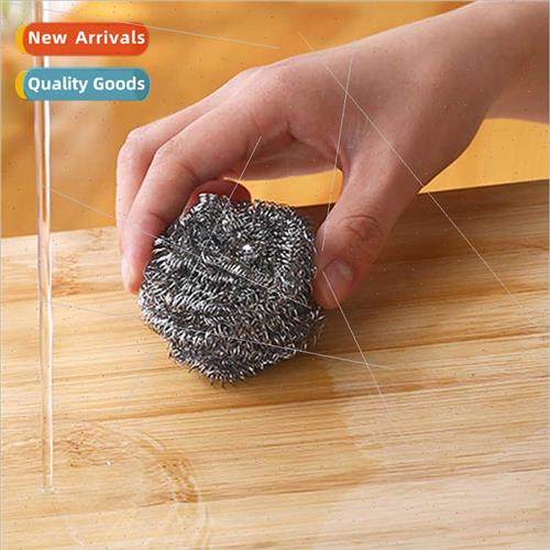 Stainless steel cleaning ball dishwashing brush pots pans do