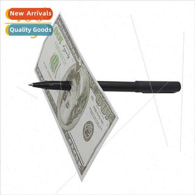 Plastic money piercing pen thicker Double-ended money pierci