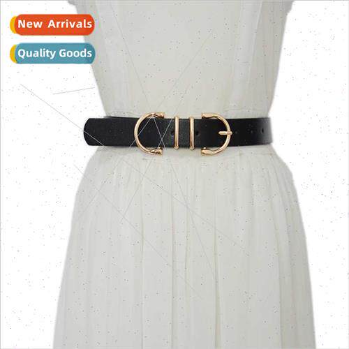 New imation leather ladies belt women fashion simple tempera