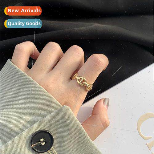 Piggy Nose Sweet Ring che ins Daily Match Cubic Zircon Ring