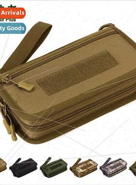 A013-Clutch Bag Tactical Wallet Men Passport Travel Bag Wall