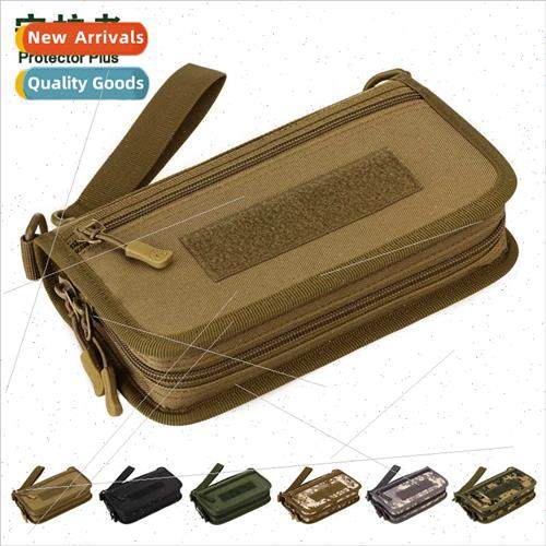 A013-Clutch Bag Tactical Wallet Men Passport Travel Bag Wall