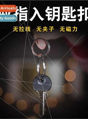 Ring into keychain ghtweight ring into key ring Set interact