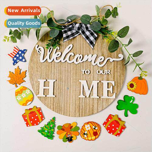 New three-dimensional DIY replaceable multiple patterns wood