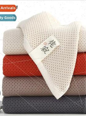 Towel new honeycomb absorbent bath towel cotton enlarged thi