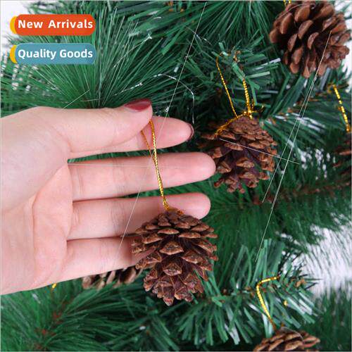 3-4CM natural color Christmas pine cone decorations ornament